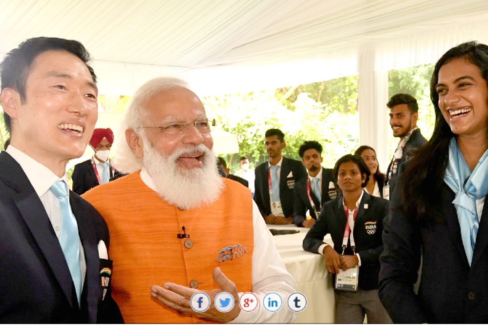 Must visit Ayodhya, you'll feel proud: PM Modi to Sindhu's Korean coach