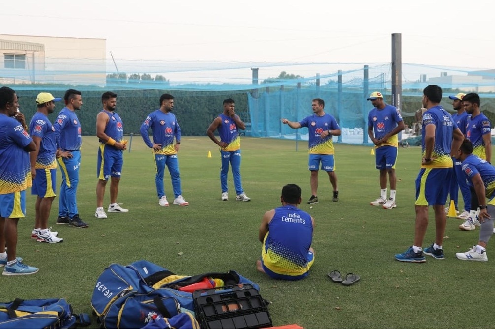 IPL: Chennai Super Kings begin training in Dubai