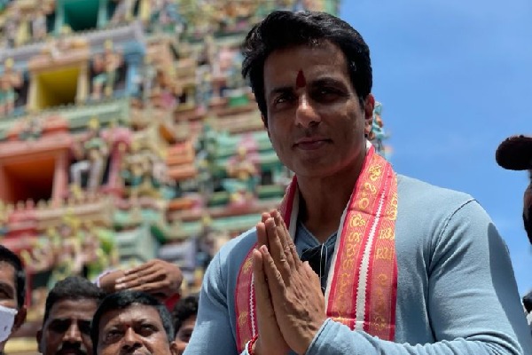 Actor Sonu Sood backs Amaravati farmers