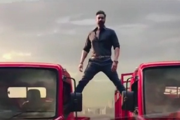 Ajay Devgn to Anand Mahindra: It was great shooting the truck stunt