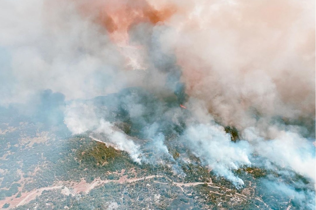 Wildfires surrounding California's sequoia groves spread to almost 40K acres