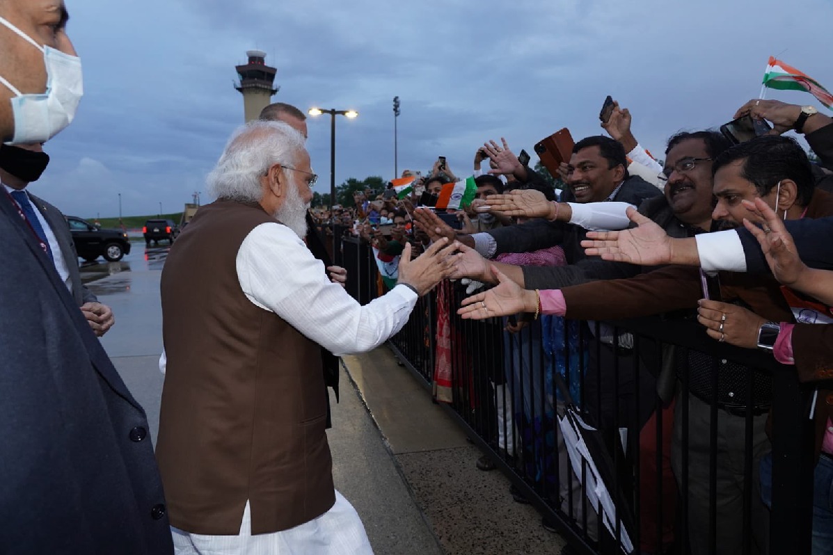 Modi arrives in US for Quad summit, bilateral talks with leaders