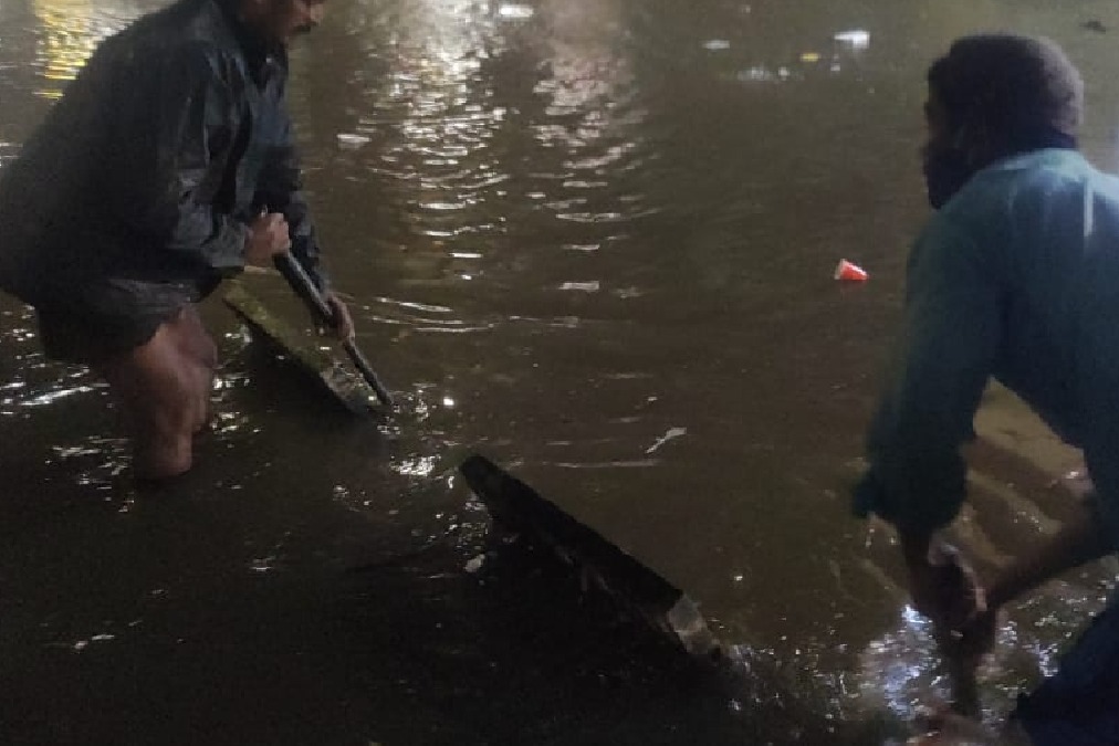 Man feared washed away as heavy rains pound Hyderabad