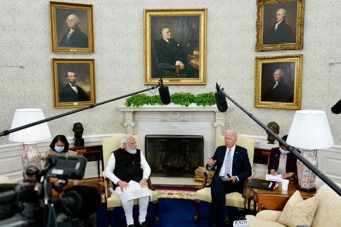 US media riled by Biden comments criticising it during Modi meeting