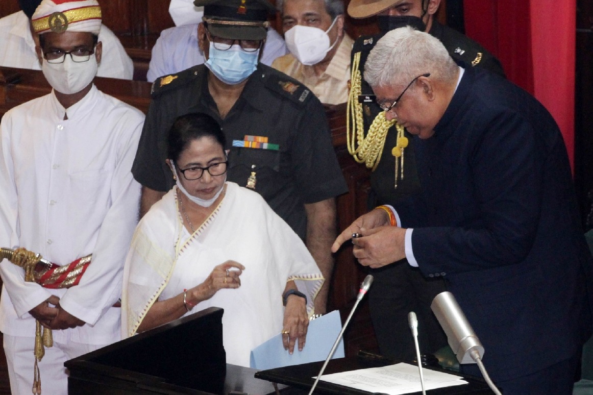 Bengal CM Mamata Banerjee takes oath as MLA