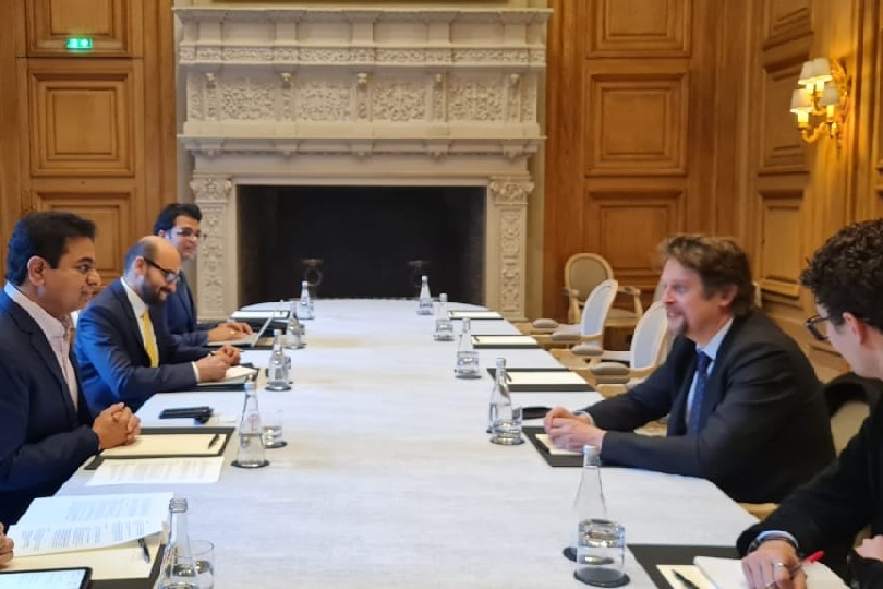 KTR meets French Ambassador of Digital Affairs in Paris