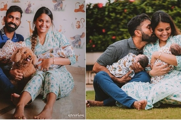 Dinesh Karthik, Dipika Pallikal blessed with twins