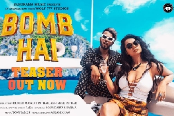 Rapper RaKa's upcoming hip-hop number 'Bomb Hai' out