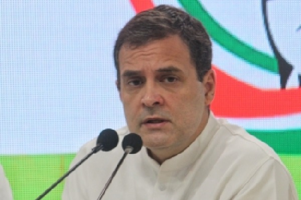 China has occupied land the size of Delhi: Rahul Gandhi