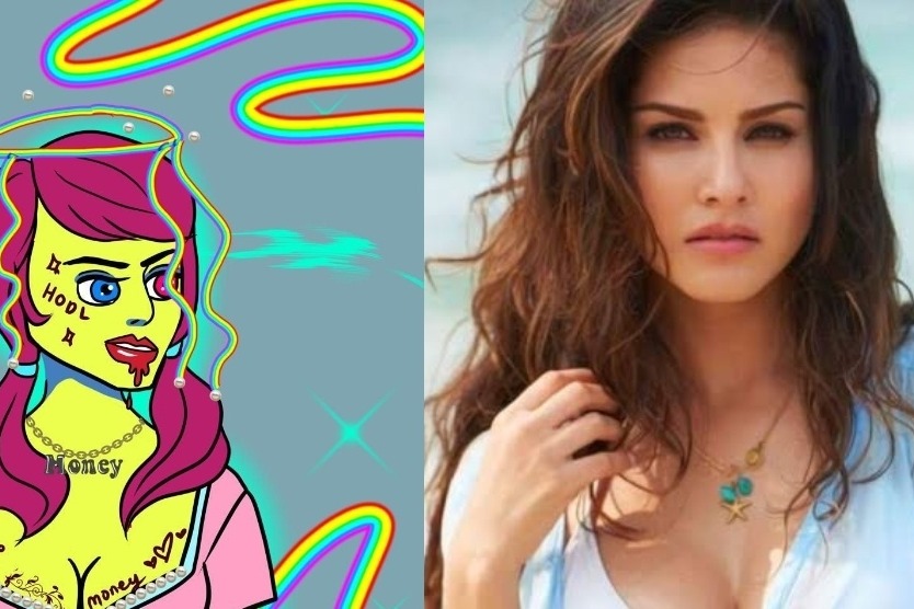 Sunny Leone becomes the first Indian actress to mint NFT