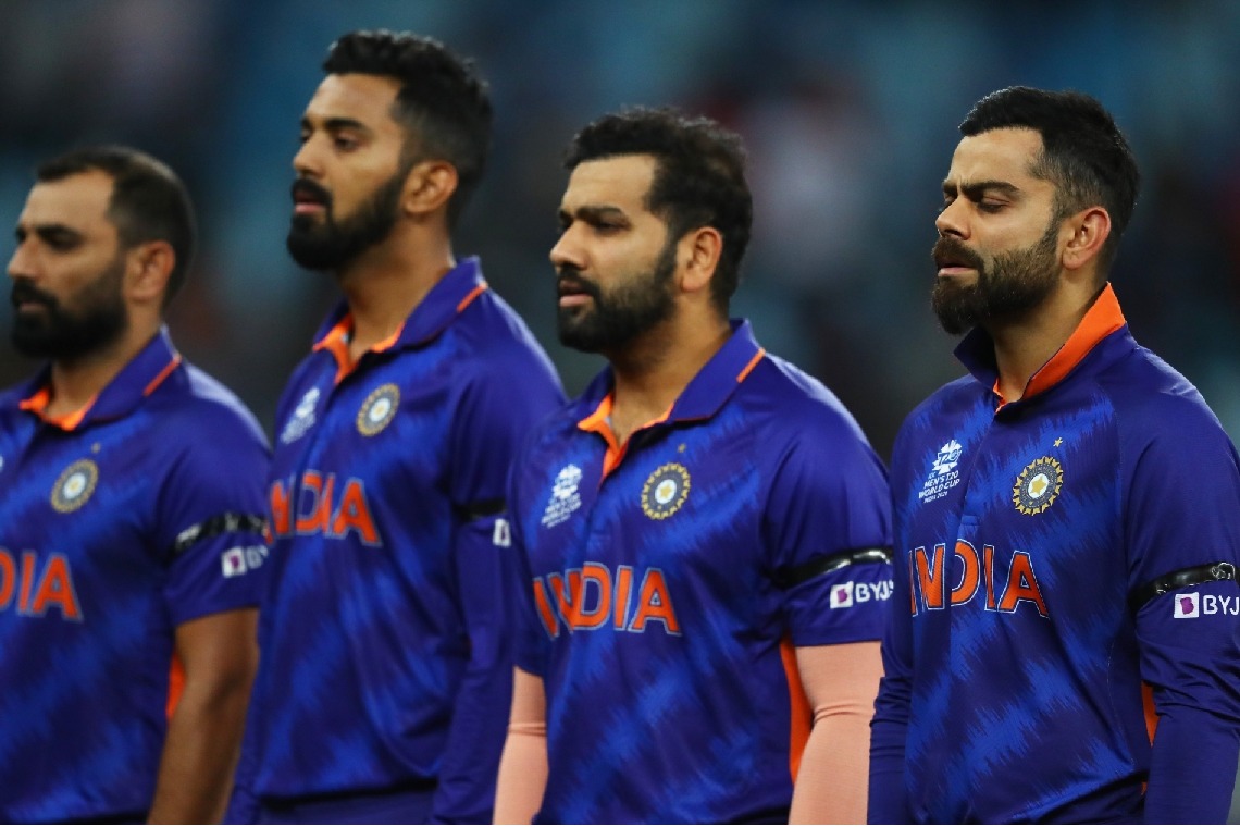 T20 World Cup: Indian team wears black arm-bands in memory of Tarak Sinha