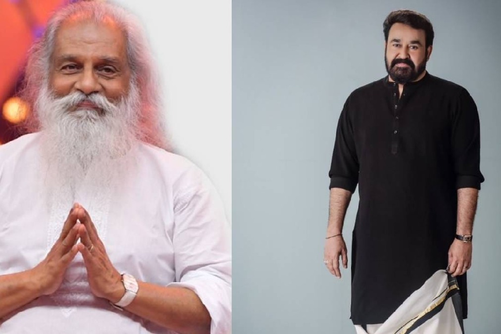 Mohanlal's best wishes to Yesudas for 60 years as playback singer