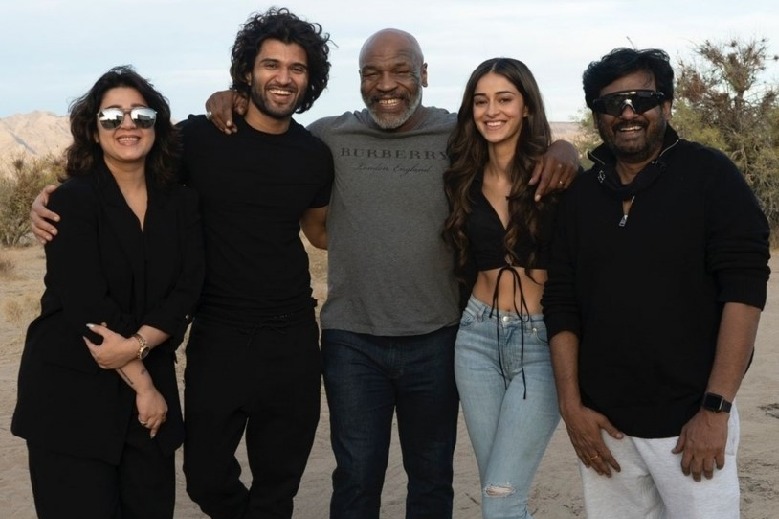 Mike Tyson enjoys Indian food with Vijay Deverakonda, Ananya Pandey