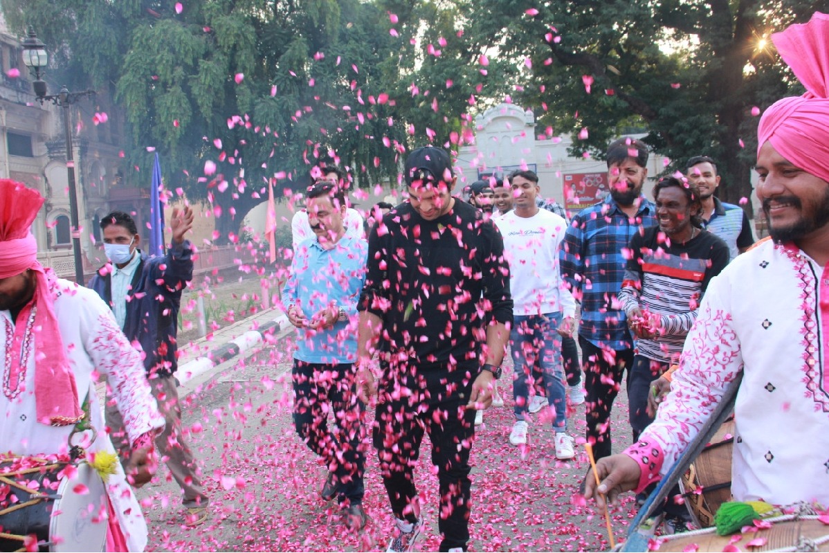 Khel Ratna Neeraj Chopra felicitated at NSNIS Patiala