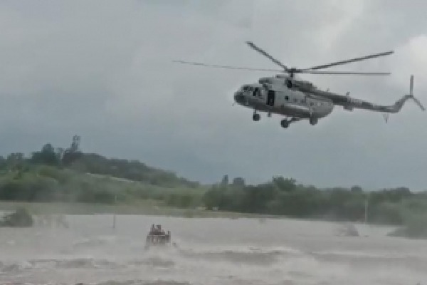 12 washed away as heavy rains trigger floods in Andhra Pradesh