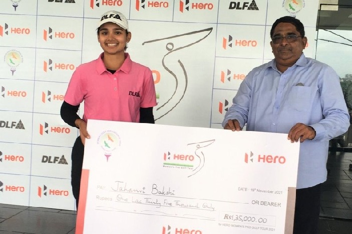 Golfer Jahanvi wins 12th leg of WPGT in Hyderabad