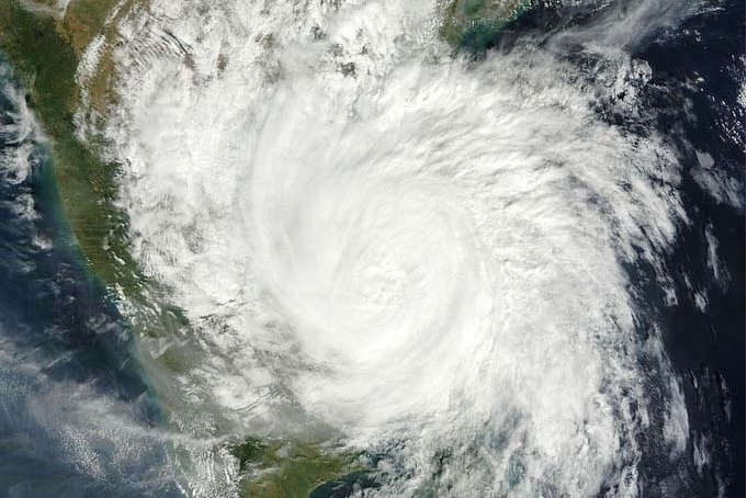 Deep depression intensifies into cyclonic storm and heading for north Andhra Pradesh in Bay of Bengal