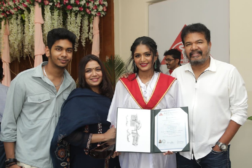 Shankar's daughter Aditi is now an actress and a doctor!