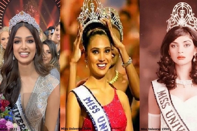 After Sushmita Sen and Lara Dutta, Harnaaz Sandhu brings home Miss Universe crown