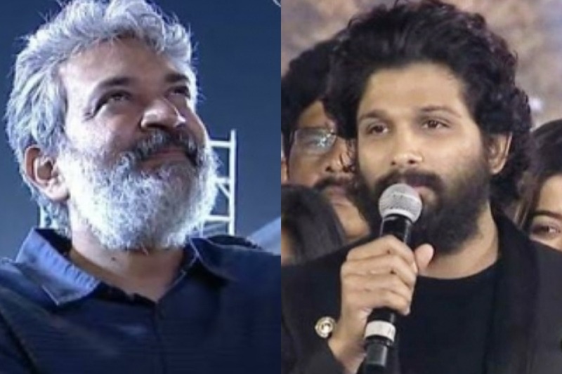 Allu Arjun thanks Rajamouli for encouragement to 'Pushpa'