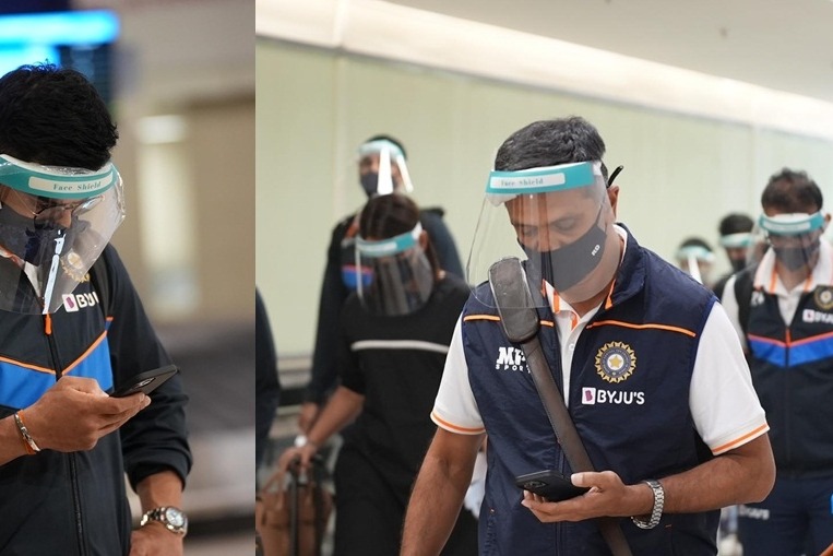 Indian Test team arrives in Johannesburg for three-match series