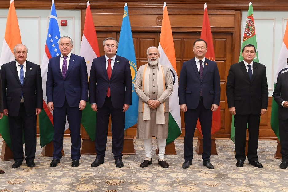 5 central Asian countries' foreign ministers call on Modi, stress on strengthening ties