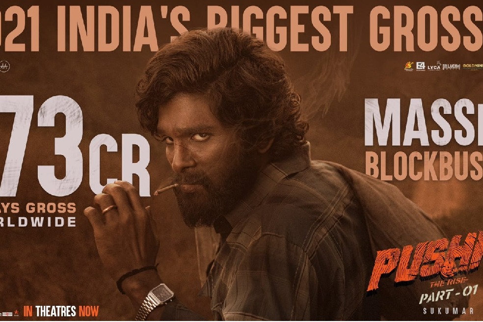 'Pushpa' tops biggest theatrical opening weekends of 2021 in India