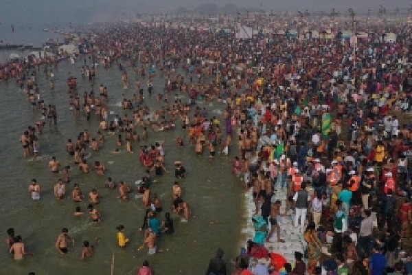 Ganga changes course, leaves less land for Magh Mela in Prayagraj