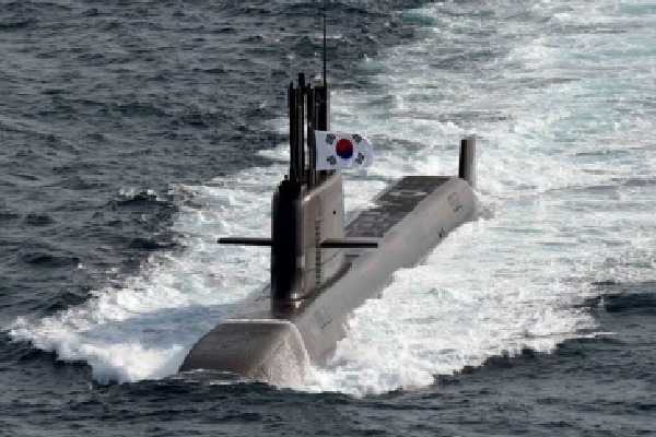 South Korea starts construction of 2nd submarine with missile capabilities