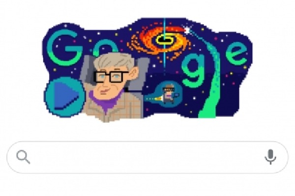 Google Doodle celebrates 80th birth anniversary of Stephen Hawking