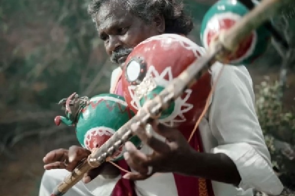 Padma Shri for 'Bheemla Nayak' folk artiste Kinnera Mogulaiah