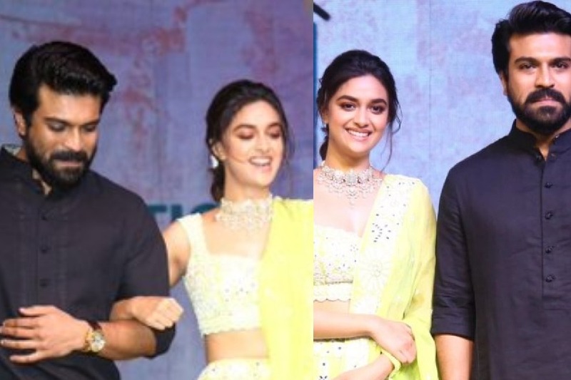 Ram Charan, Keerthy shake-a-leg at 'Good Luck Sakhi' event