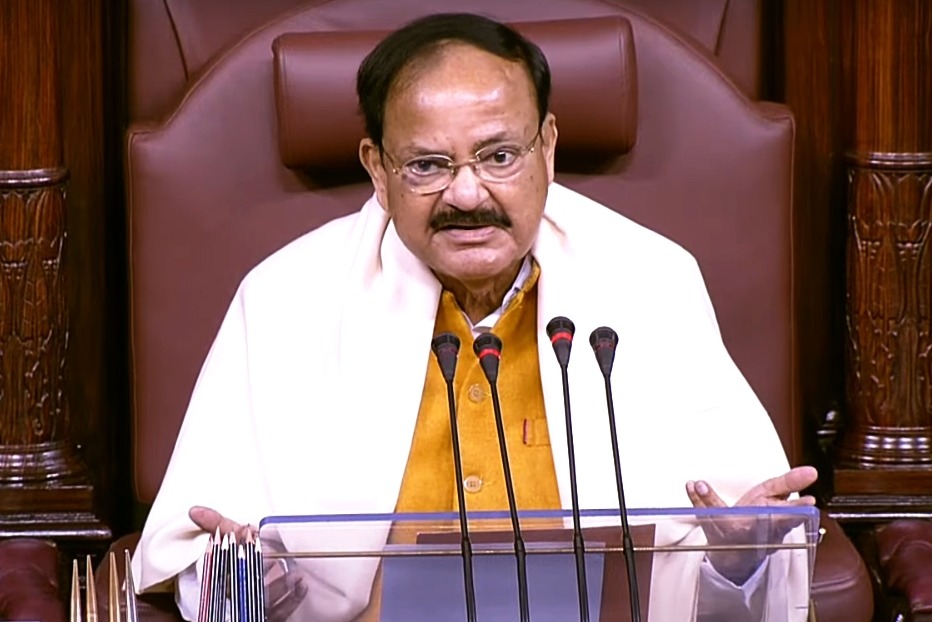 Naidu asks MPs to improve productivity, says 52% time of Winter Session lost