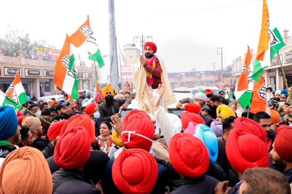 Rahul announces Channi as CM candidate in Punjab assembly polls 