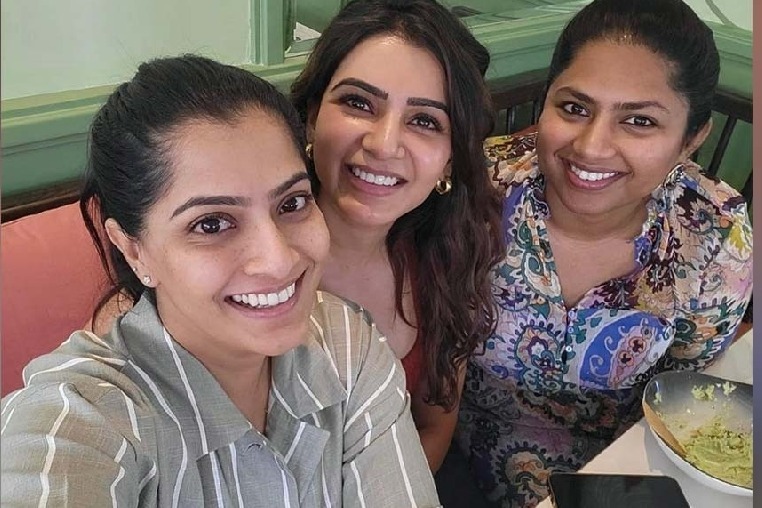 Samantha Ruth Prabhu enjoys girls' day out