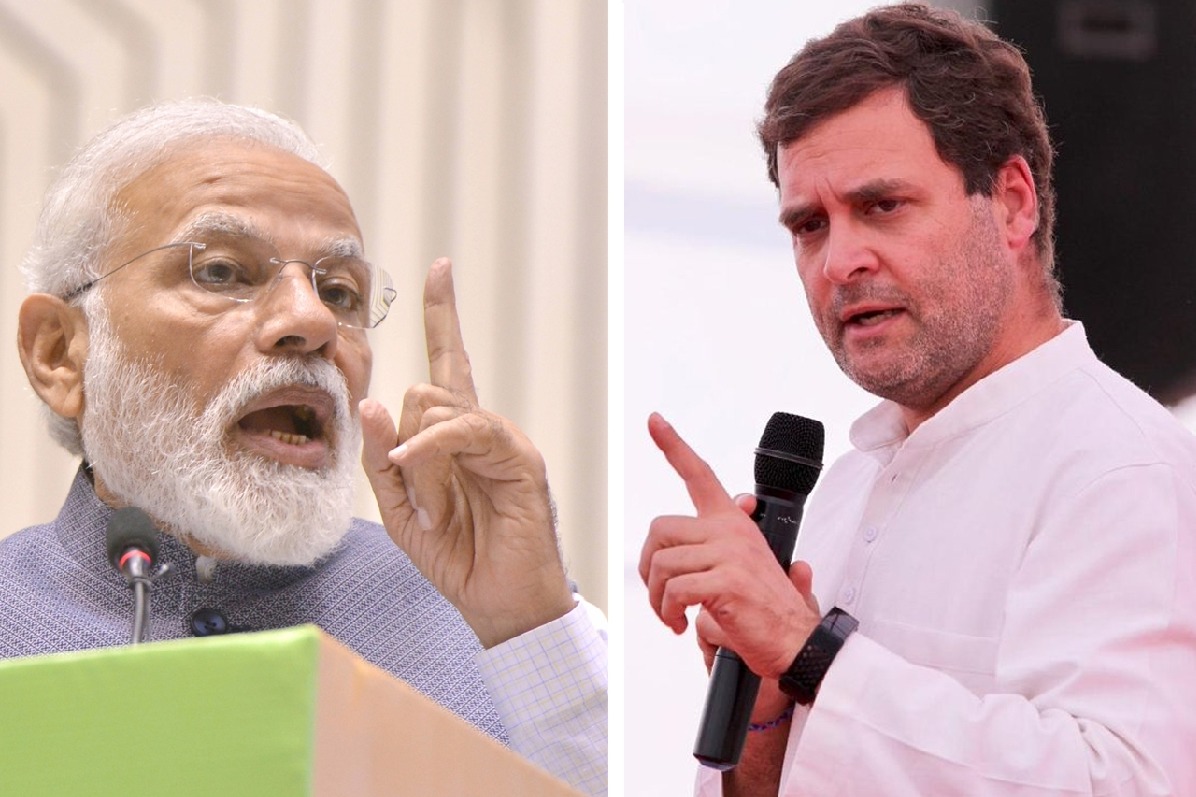 PM Modi's all out attack on Rahul Gandhi, Congress