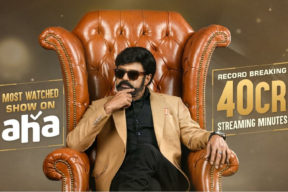 Balakrishna's 'Unstoppable' becomes most-watched Telugu OTT show