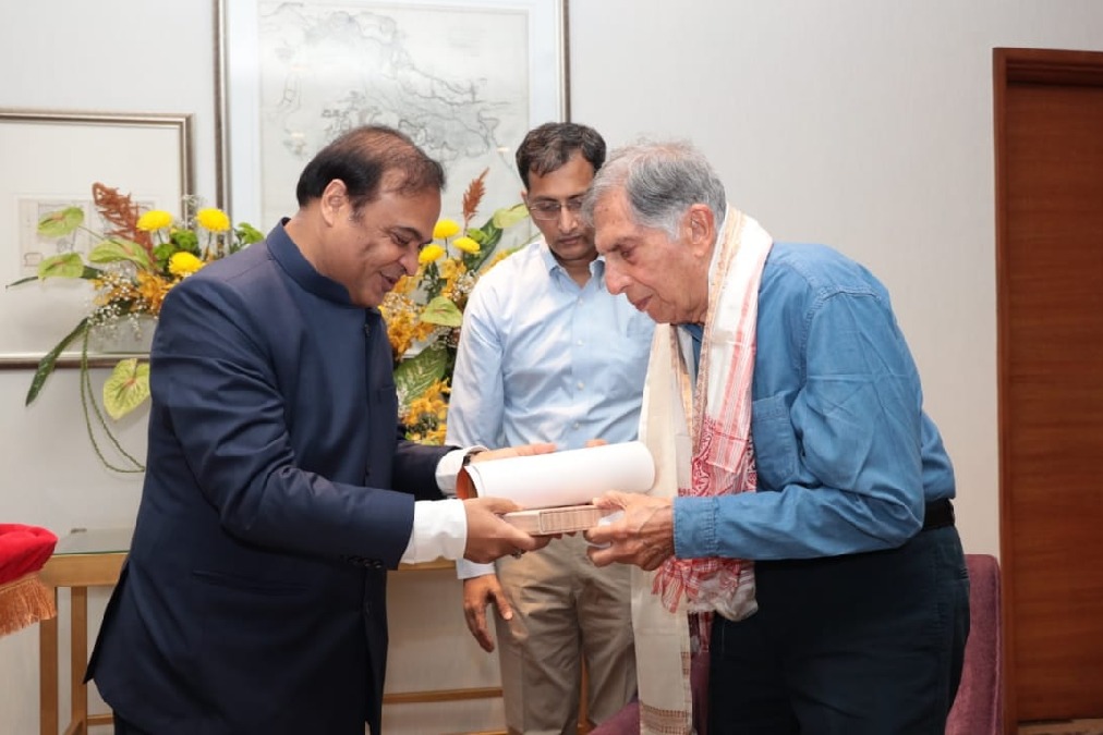 Assam Baibhav award conferred on Ratan Tata