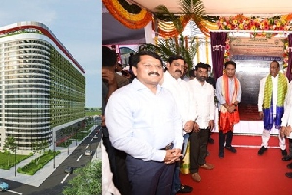 Work begins on Hyderabad's tallest IT Park