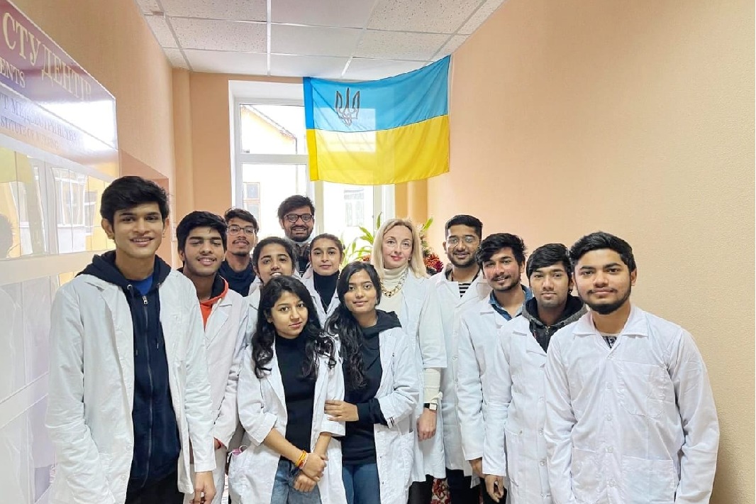 Indian students run for cover in war-torn Ukraine