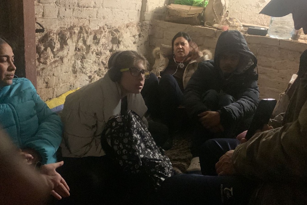 To duck Russian blitz, stranded Indians in Ukraine take to bunkers