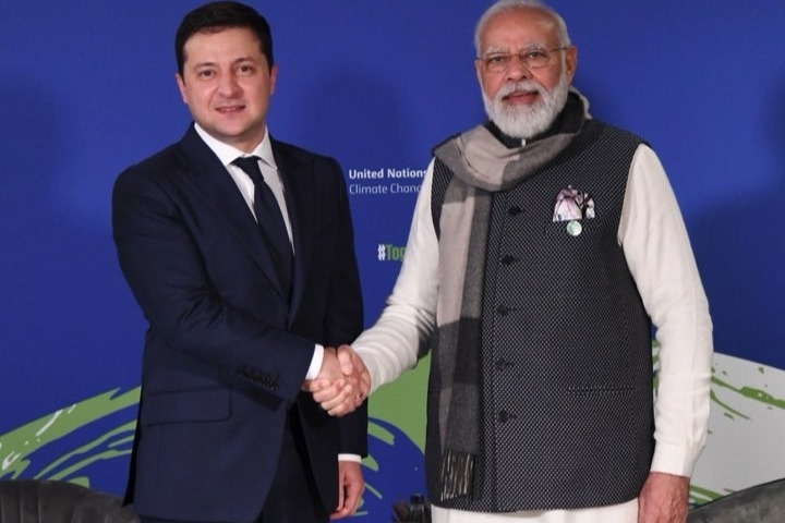 Ukraine Prez speaks to Modi seeking political support at UNSC