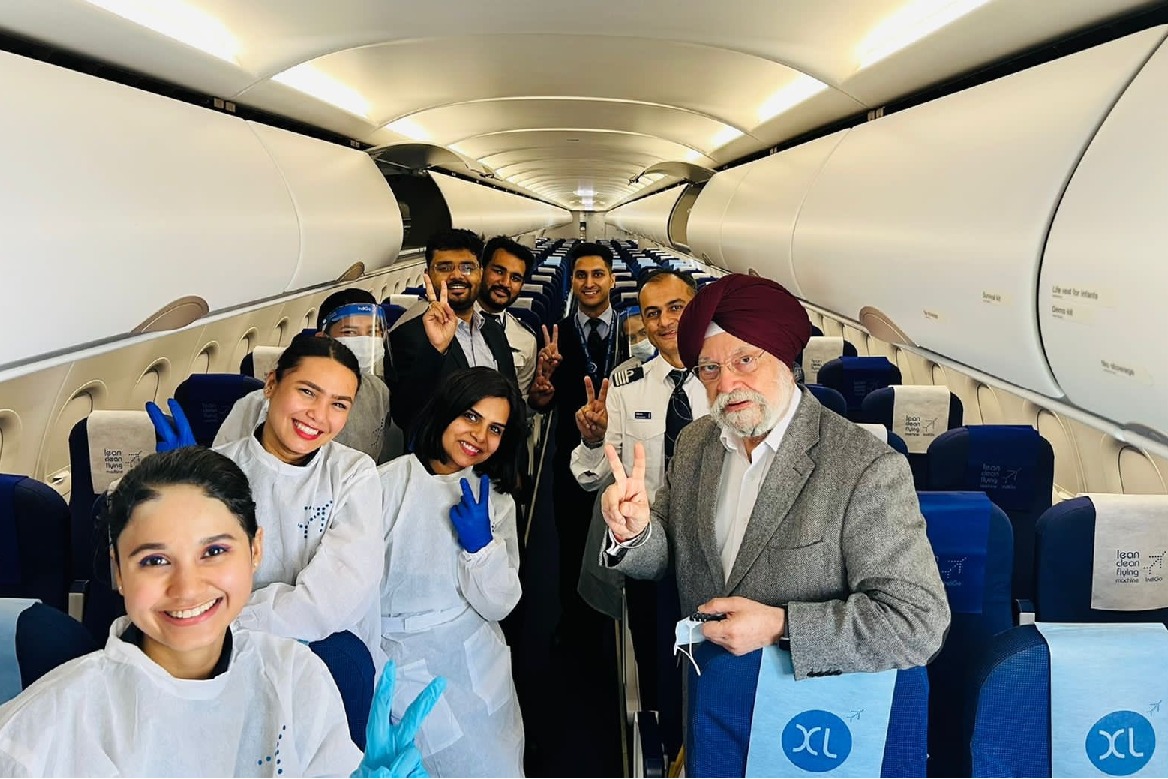 Hardeep Singh Puri, Gen VK Singh & Kiren Rijiju leave for Europe to oversee evacuations