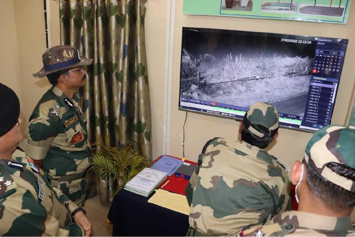 CCTV surveillance system comes up along India-Bangladesh border