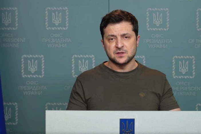 If Ukraine falls, Europe falls: Zelensky