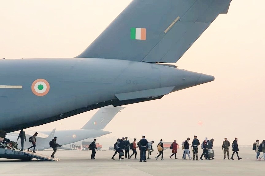 IAF evacuates 210 more Indians who had fled from war-torn Ukraine