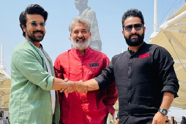 Rajamouli's 'RRR' is the first film to visit Statue of Unity for promotions