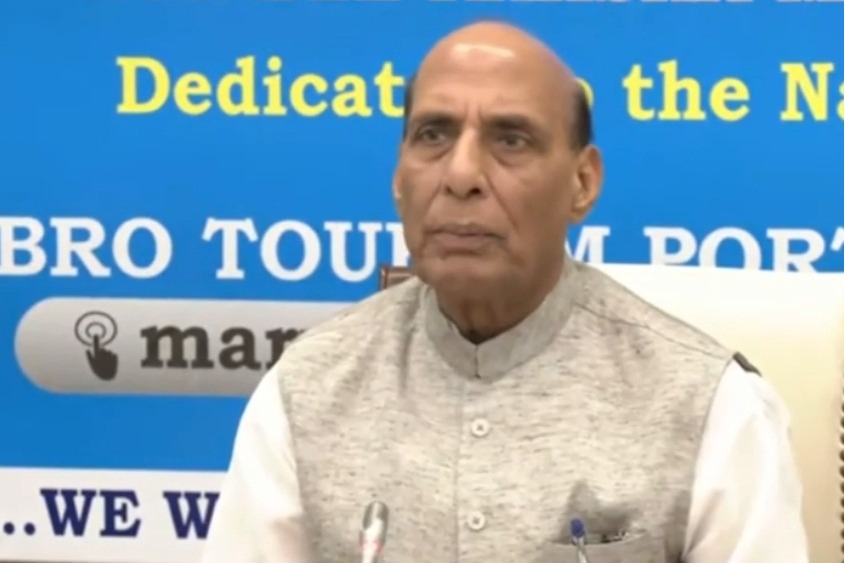 Rajnath bats for defence tourism, visits to historic battlefields