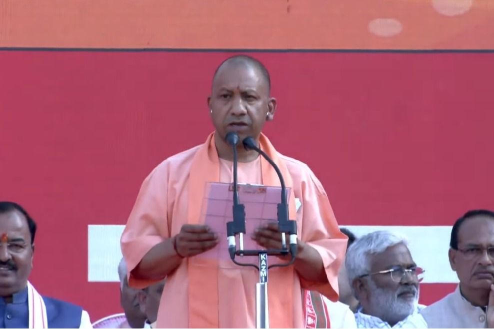 Yogi sworn in for 2nd term; UP govt gets a new complexion