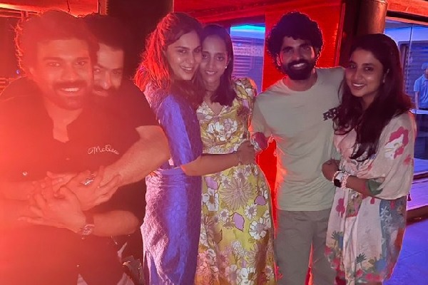 Ram Charan's wife Upasana shares pics of his b'day bash